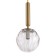 Bayerlux lamp "Javier" E14 40W gold-gilded 15x15x35-185 cm