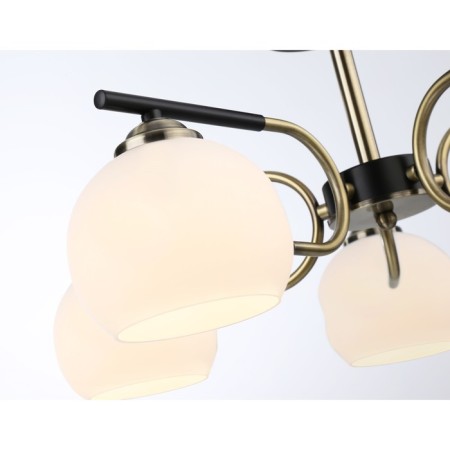 Suspended Ambrella Light, Modern, TR303312, 5HE27, Black Color, Copper-5