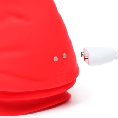 Vibrator of the oki-hp, wave, bilateral, 15 modes, ZU USB, red-8