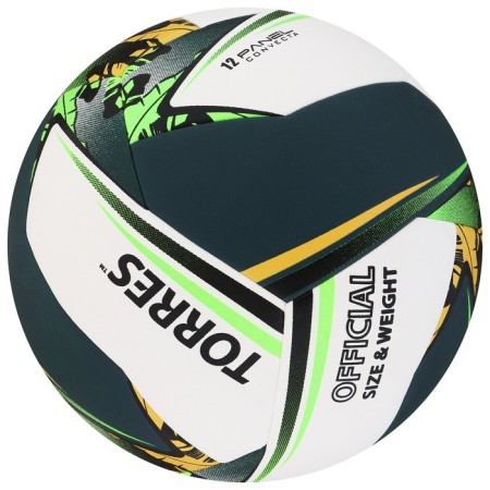 Volleyball ball Torres Save, PU, ​​hybrid stitch, 12 panels, p. 5-5