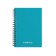Notebook A6 (120 x 146 mm), 80 sheets in the cage on the crest Erichkrause "Glance Vivid", plastic cover, offset block, white 100%, mix
