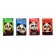 A set of magnetic bookmarks "You are the best in the world", 4 pcs.