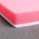 A set of mats for modeling and drying colors from mastic, 9.5 × 9.5 × 1.5 cm, 2 pcs, white, pink color