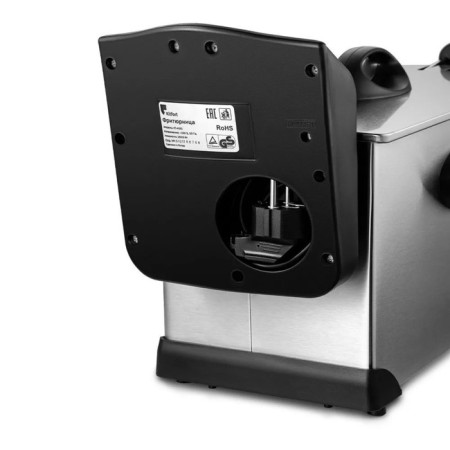 Fritten KitFort KT-4051, 2000 W, 6/2 L, 130-190 ° C, silver-black-6