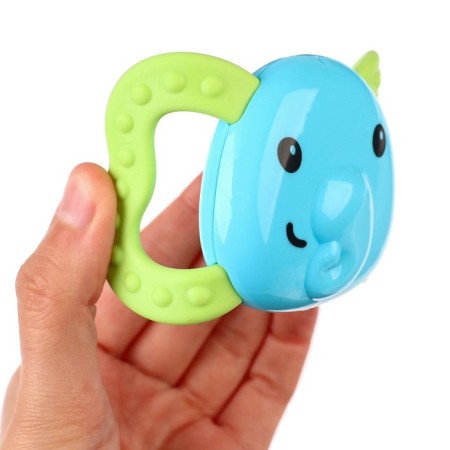 A set of rattles "collect me", with elastic details, 5 pcs, crush me-6