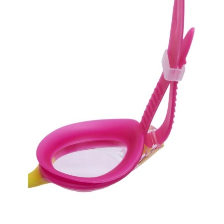ATEMI M301 swimming glasses, children's, silicone, bright pink/yellow color-3