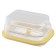 Silikobox transportation and storage container, silicone, folding, 600 ml, yellow color