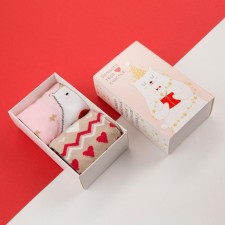A set of New Year's women's socks KAFTAN 