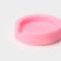 Mold "Button", silicone, 9.5 × 2.9 cm, pink color