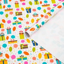 Glossy packaging paper 