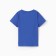 Baby T -shirt with a lowered shoulder, blue color, height 122 cm