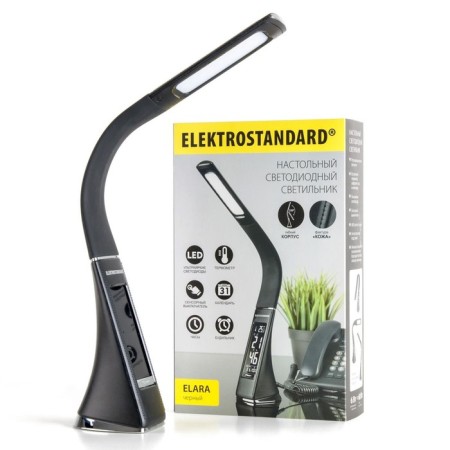 Luminaire Elektrostandard, Elara LED 6 W, 90x65x510 mm, IP20, black color-5