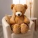 Soft toy "Bear", 110 cm, brown