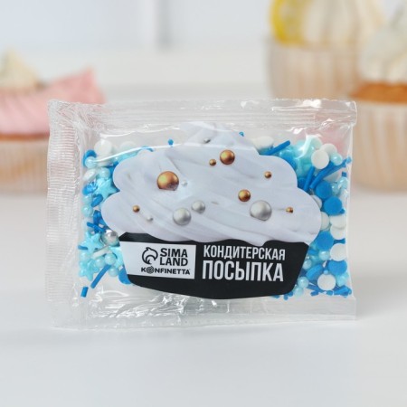 Sprinking Figure: Blue, Blue, White, 25 g.-6