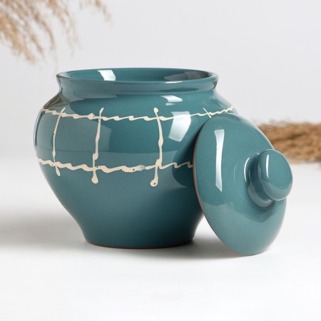 Baking pot "Russian" 0.85l / 14x14cm, classic-1