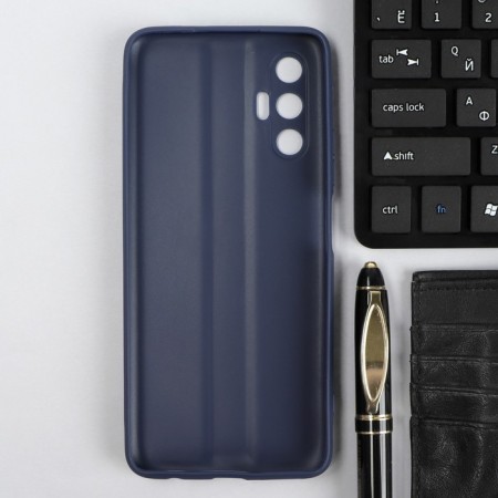 Red Line Ultimate case for Tecno Pova 3, Silicone, Blue-1