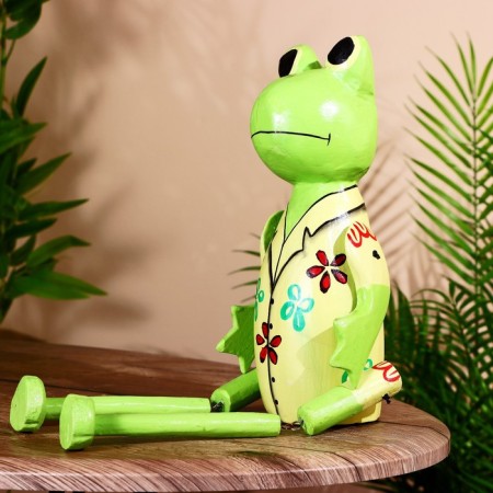 Souvenir "Frog" hanging paws, tree 38 cm-2