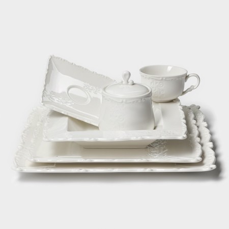 Porcelain bowl Magistro Kingdom, 1.8 l, 23 × 22.5 × 8 cm-9