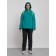 Ski costume female winter, size 44, dark green color