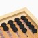 Wooden backgammon large, board game "Leo", 60 x 60 cm, with checkers
