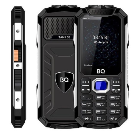 Cell phone BQ M-2432 Tank SE, 2.4 ", 2 SIM, 32MB, Microsd, 2500 mAh, black-1