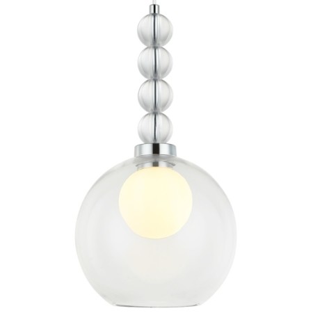 Suspended Designo 1xg9 LED 22X22X46-150 cm, chromium color-1
