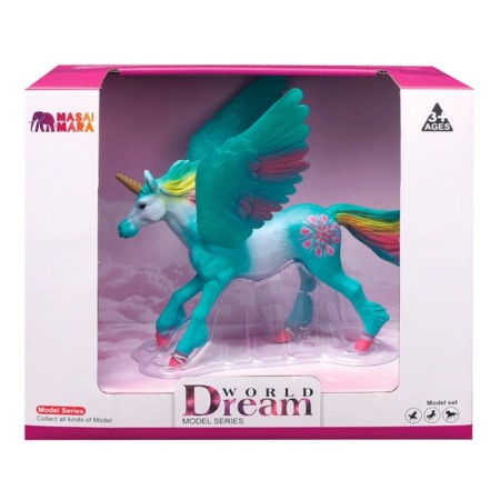 Figure "World of Fantasy: Green Unicorn with Wings"-3