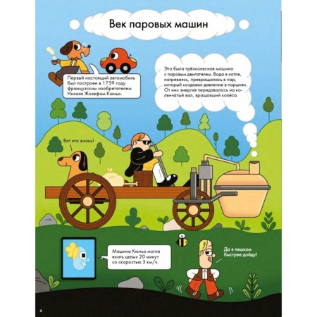 The history of the car in comics. Krazinsky E.-1