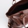 Zipper bag with zipper, brown color