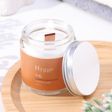 Свеча ароматическая "Hygge" #6 Манго, соевый воск, в банке, 90 г-7
