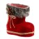 Board candy, with a bow, on the ties, capacity 400 g, red color
