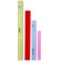 Set 4 line Calligrata "Neon", 15, 20, 25 and 30 cm, transparent, euro suspension, mix