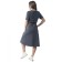 Women's dress Flame Power, size 44, gray color