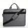 Lighting laptop bag, external pocket, gray color