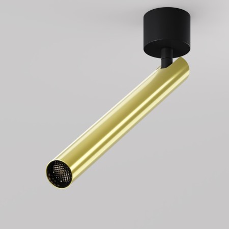 Technical C141CL-L300-6W3K-BBS Focus T, 30x30x341 mm, LED, 6W, 280LM, 3000K, Black Black and Brass-7