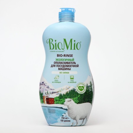 Biomio Bio-Rinse dishwasher rinser for dishwashers 750 ml-3