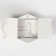 Confectionery box with a window, a chest, "Christmas post" 20 x 20 x 20 cm, New Year