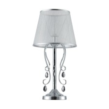 Freya FR20-TL-01-CH SIMONE, 280x280x559 mm desktop lamp, E14, 1x40W, chromium color
