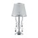 Freya FR20-TL-01-CH SIMONE, 280x280x559 mm desktop lamp, E14, 1x40W, chromium color