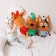 Karamel toy-podushka, three cats