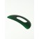 Body massage "Guasha", universal, 15 × 7 cm, green color