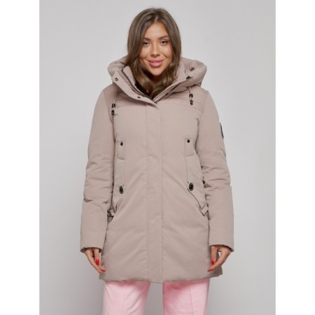 Winter jacket, size 42, brown color-7