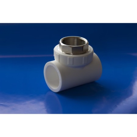 The Politekus tee, polypropylene, d = 40 mm x 1 1/4 ", internal thread-1