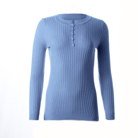 Female jumper minku, blue color, rr 42-44-5