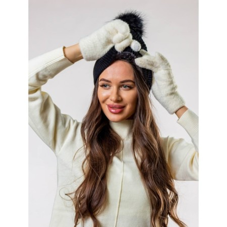 Female ISee hat, size 52-56, black color-3