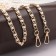 A chain with pearls for a bag, with carbines, iron, d = 8 mm, 30 cm, gold color