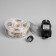 Garland "thread" 100 m dew, IP44, silver thread, 1000 LED, glow warm white, 18 V