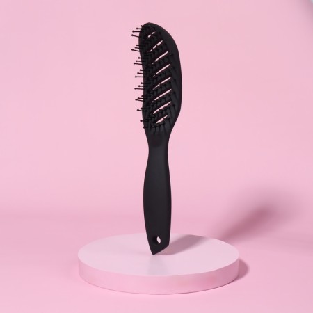Combing, ventilated, 4 × 24 cm, black color-1