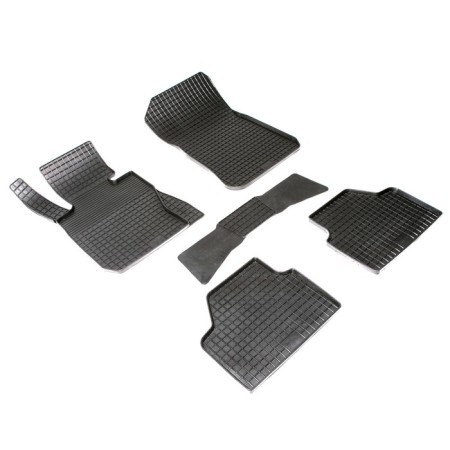 Rubber rugs ’grid’ for BMW X1 E84, 2009-2015
