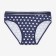 Panties female slips, dark blue color, rr 42-44